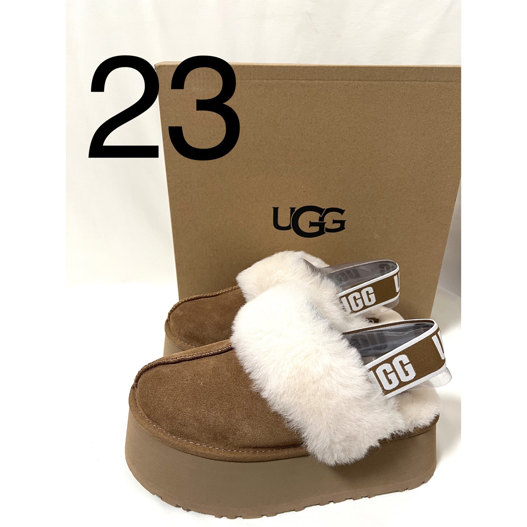 UGG - 23 UGGファンケット UGG funkette ファー スリッポンの通販 by