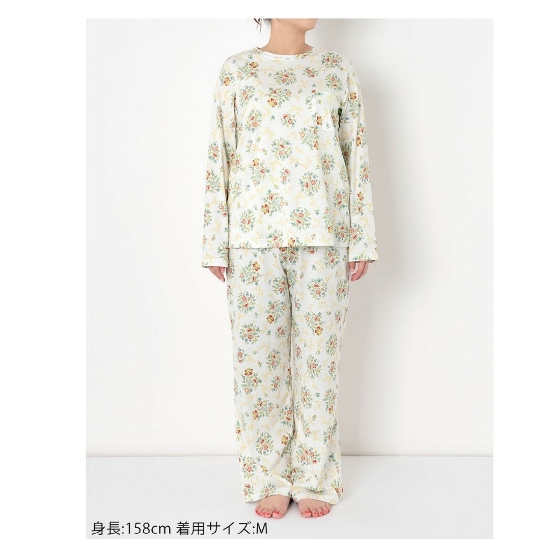 新品タグ付き 高級 ミントン パジャマ ルームウェア 花柄-