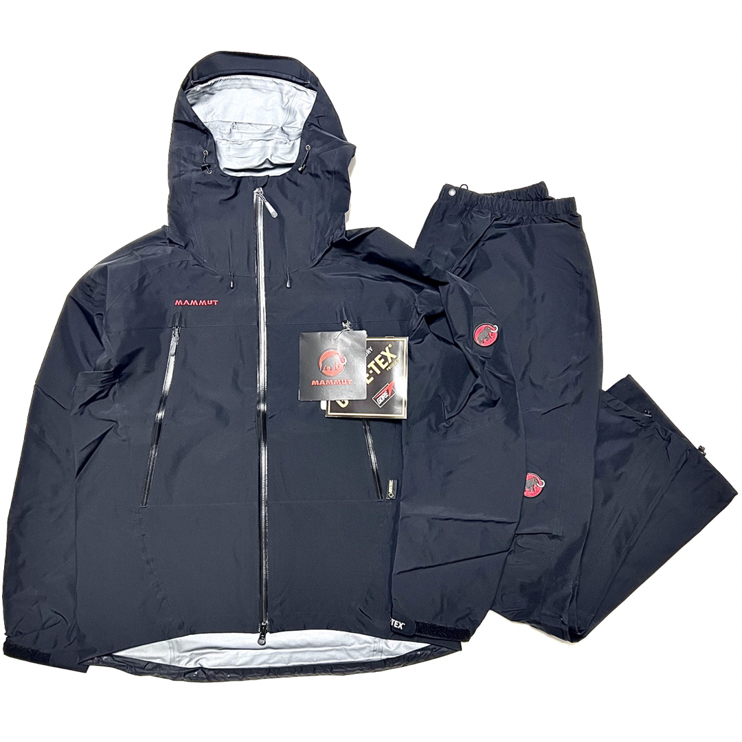 Mammut - XL 新品 マムート ゴアテックス 防水 レインウェア 上下