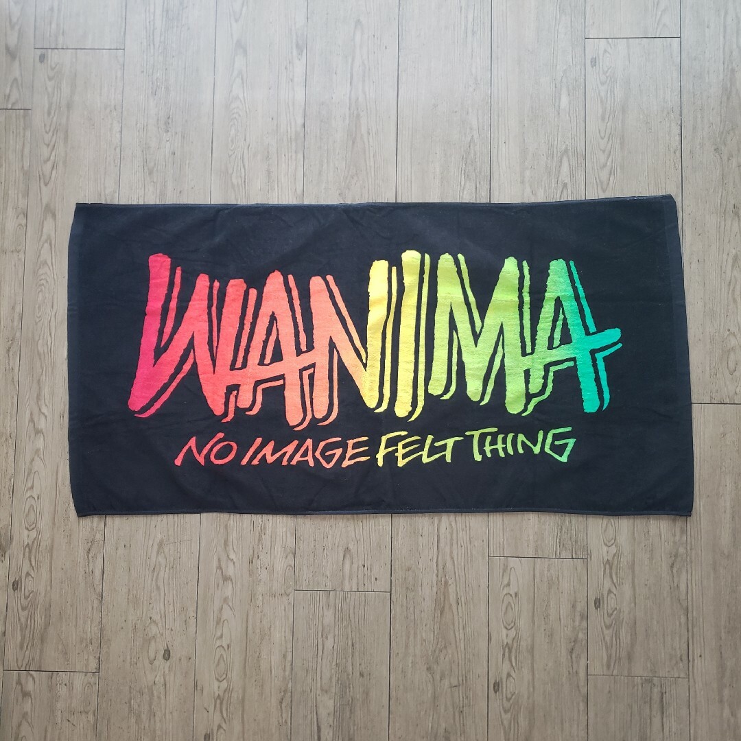 【新品】WANIMA ビーチタオル(黒)