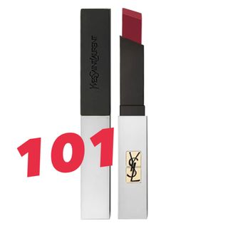 イヴサンローランボーテ(Yves Saint Laurent Beaute)のYSL❤️ルージュ ピュールクチュール ザ スリム シアーマット 101(口紅)