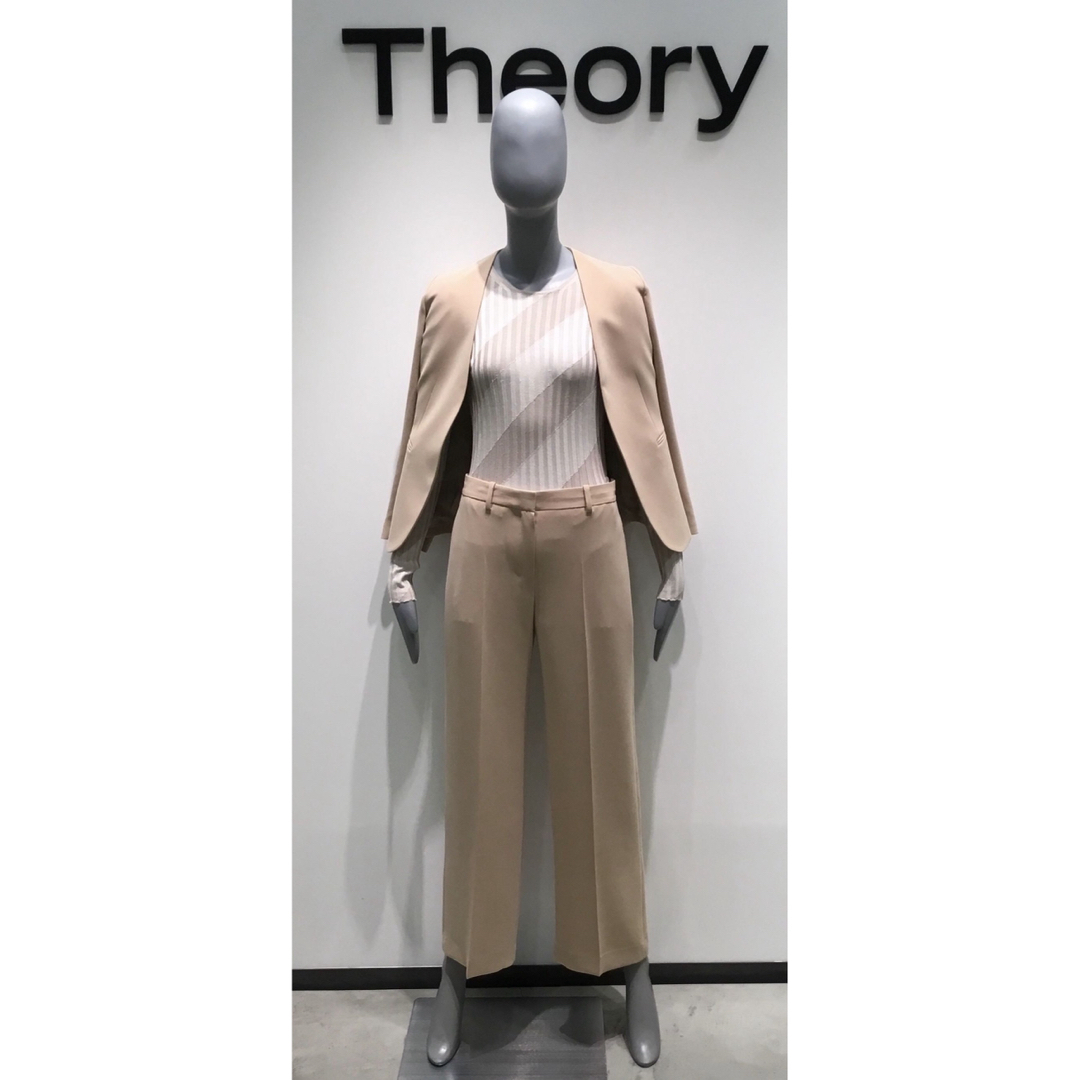 Theory 20ss クロップド丈ワイドパンツ 1