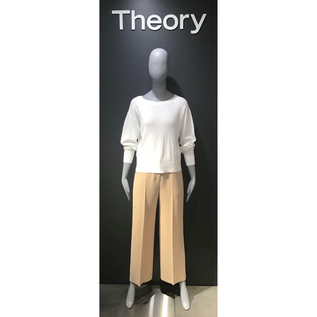 Theory 20ss クロップド丈ワイドパンツ 3