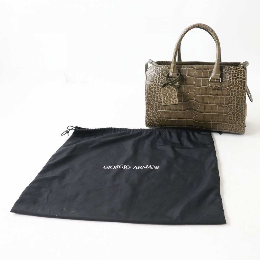 極美品◎伊製 GIORGIO ARMANI ジョルジオ アルマーニ レディース ...