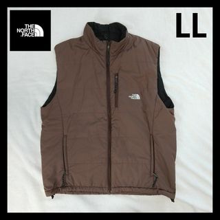ノースフェイス(THE NORTH FACE) ダウンベスト(メンズ)(ブラウン/茶色