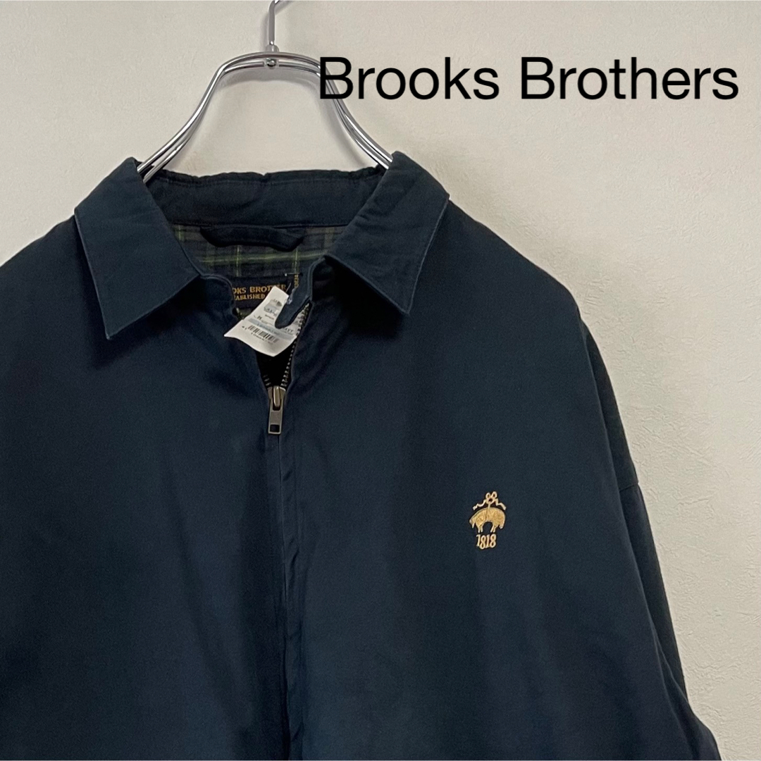 TB839さ Brooks Brothers スイングトップ ブルゾンジャケット
