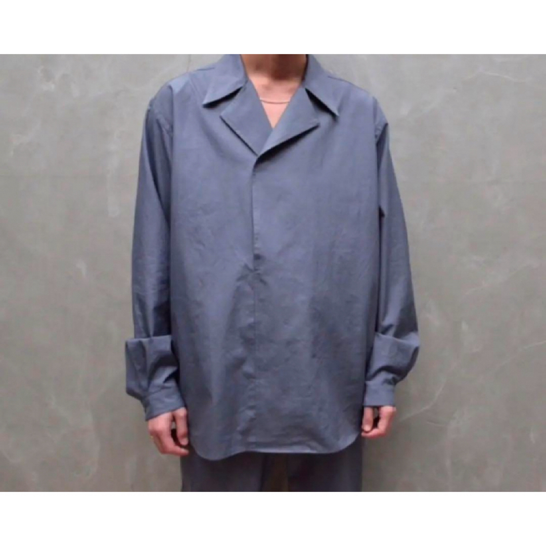 22SS WASHED FINX TWILL P/O SHIRTS 常田大希　3