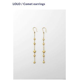 ドゥーズィエムクラス(DEUXIEME CLASSE)のGIGI(ジジ) ピアス LOLO / Comet earrings(ピアス)