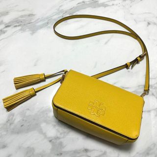 Daisyの商品トリーバーチ TORY BURCH 2WAYバッグ ポーチ 花柄 タッセル 黄