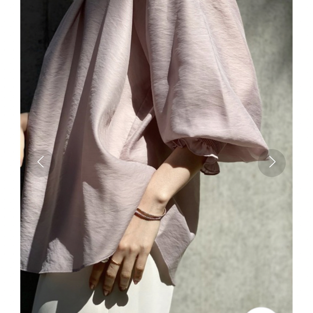 Noble - Noble シャーリングシアーブラウスの通販 by 大福's shop