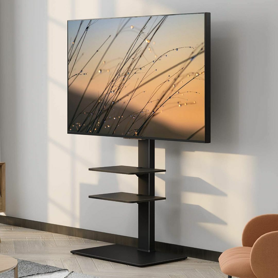 FITUEYES テレビスタンド 壁寄せテレビスタンド 高さ調節可能 ラック回転 その他のその他(その他)の商品写真