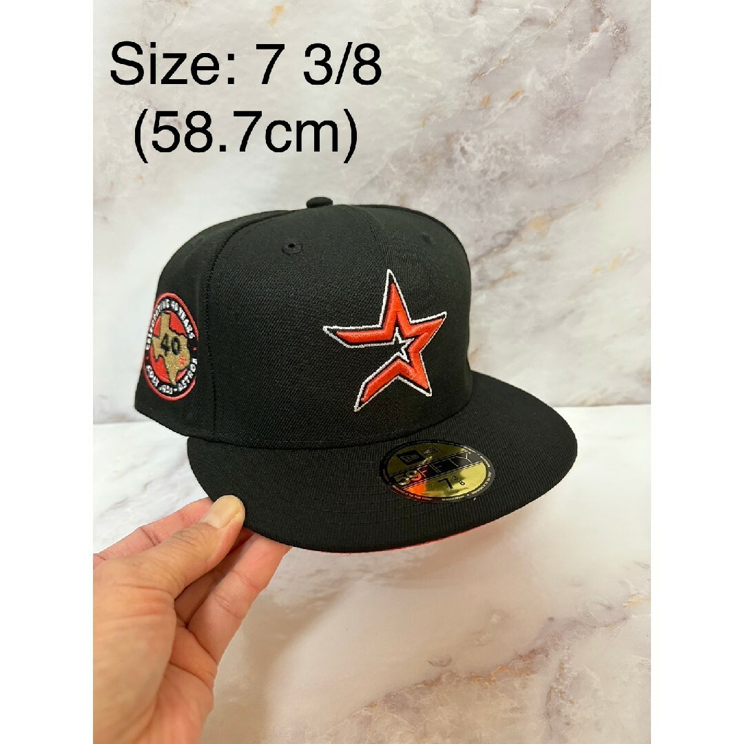 Newera 59fifty ヒューストンアストロズ 40thアニバーサリー