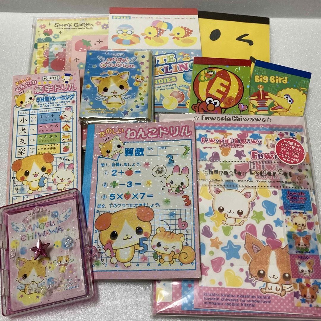 最終価格 平成レトロ おめめキラキラ わんこ　メモ帳 レターセットわんこドリル