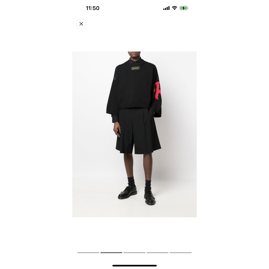 RAF SIMONS(ラフシモンズ)の22ss RAF SIMONS ニット　セーター　状態良 メンズのトップス(ニット/セーター)の商品写真