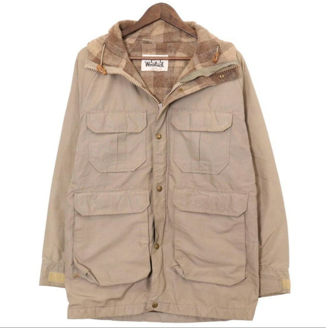 WOOLRICH ウールリッチ マウンテンパーカー 70´s古着 ベージュ-