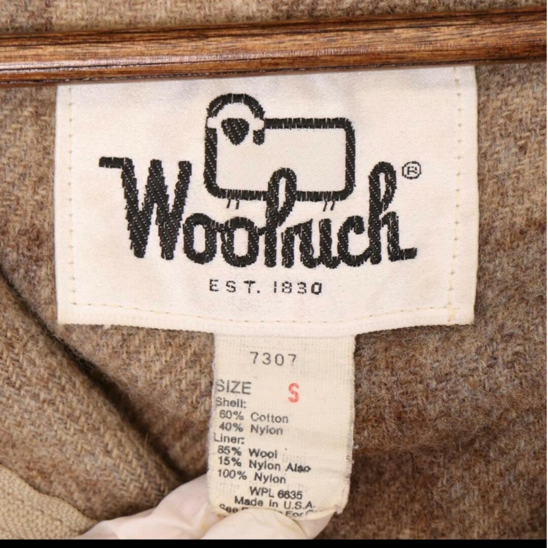 WOOLRICH(ウールリッチ)のWOOLRICH  ウールリッチ　マウンテンパーカー　70's古着　ベージュ メンズのジャケット/アウター(マウンテンパーカー)の商品写真