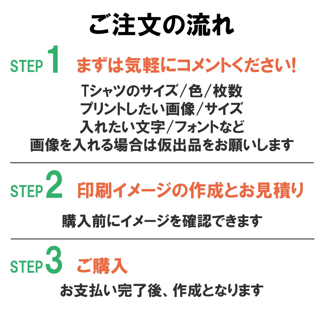 【小ロット1枚からOK】オリジナルロングTシャツ 長袖 オーダー受付中！ その他のその他(オーダーメイド)の商品写真