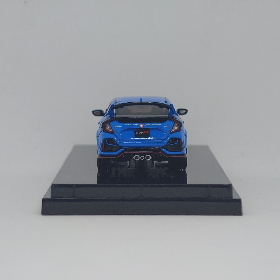 HobbyJAPAN(ホビージャパン)のホビージャパン 1/64 ホンダ シビックタイプR FK8 2020 ブルー エンタメ/ホビーのおもちゃ/ぬいぐるみ(ミニカー)の商品写真