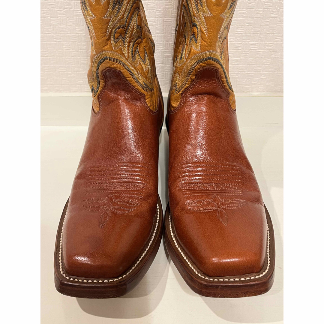 Tony Lama(トニーラマ)のJustin boots ウエスタンブーツ　カウボーイブーツ メンズの靴/シューズ(ブーツ)の商品写真