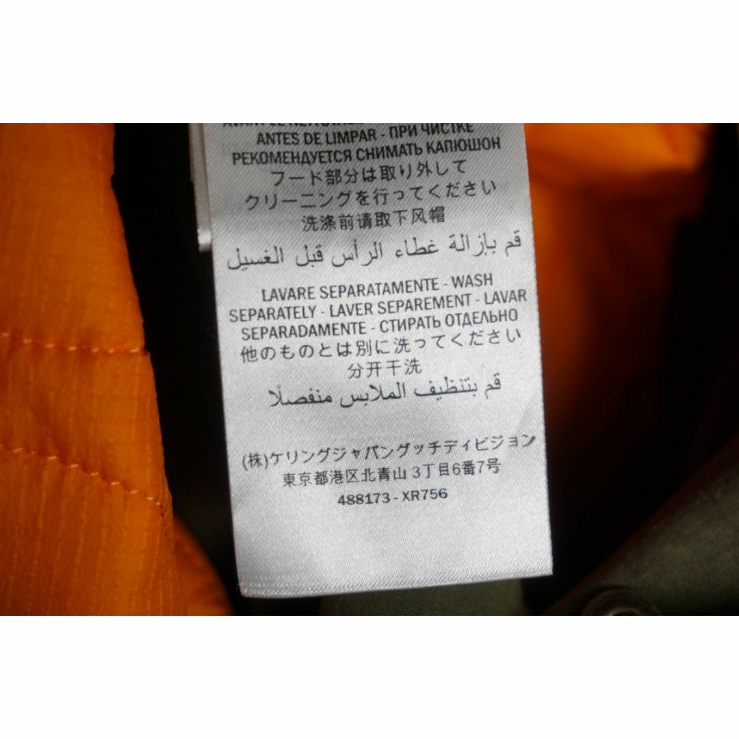 GUCCI - 美品 正規18AW GUCCI ライナー付き ボア ミリタリー GUCCI - 美品 正規18AW GUCCI ライナー付き ボア ミリタリー