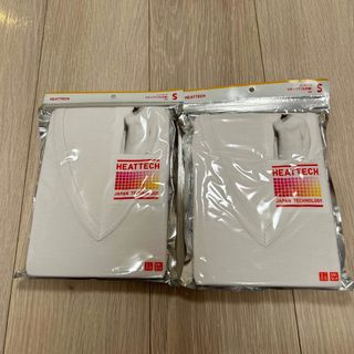 ユニクロ(UNIQLO)の2点セット☆UNIQLOメンズ　ヒートテックVネック9分袖サイズS(Tシャツ/カットソー(七分/長袖))