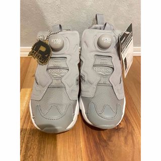 インスタポンプフューリー(INSTAPUMP FURY（Reebok）)の新品　リーボック　ポンプフューリー　22cm グレー(スニーカー)