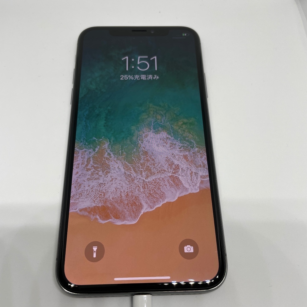 【良品・付属品有】iPhone X Space Gray 64GB SIMフリー