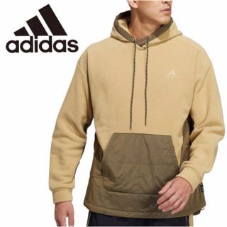 アディダス(adidas)の【adidas/アディダス】裏起毛 ポーラーフリース パーカー フーディ・XL(パーカー)