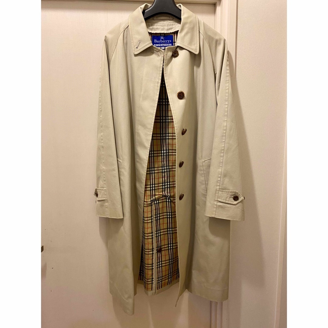 BURBERRY BLUE LABEL(バーバリーブルーレーベル)のBurberrys BLUE LABEL トレンチコート 40 ロング レディースのジャケット/アウター(トレンチコート)の商品写真