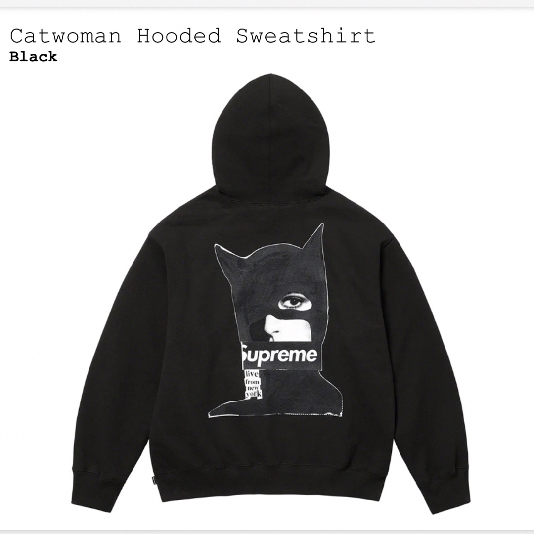 新品supreme23FW Cutwoman Hooded Sweatshirt