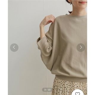 アーバンリサーチドアーズ(URBAN RESEARCH DOORS)のDOORS ♡ タックフライスワイドTシャツ(カットソー(長袖/七分))