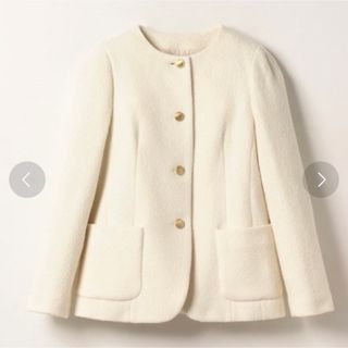 ADORE - ◇幻◇ 希少新品 ADORE 定価5.7万円 ツイードノーカラー