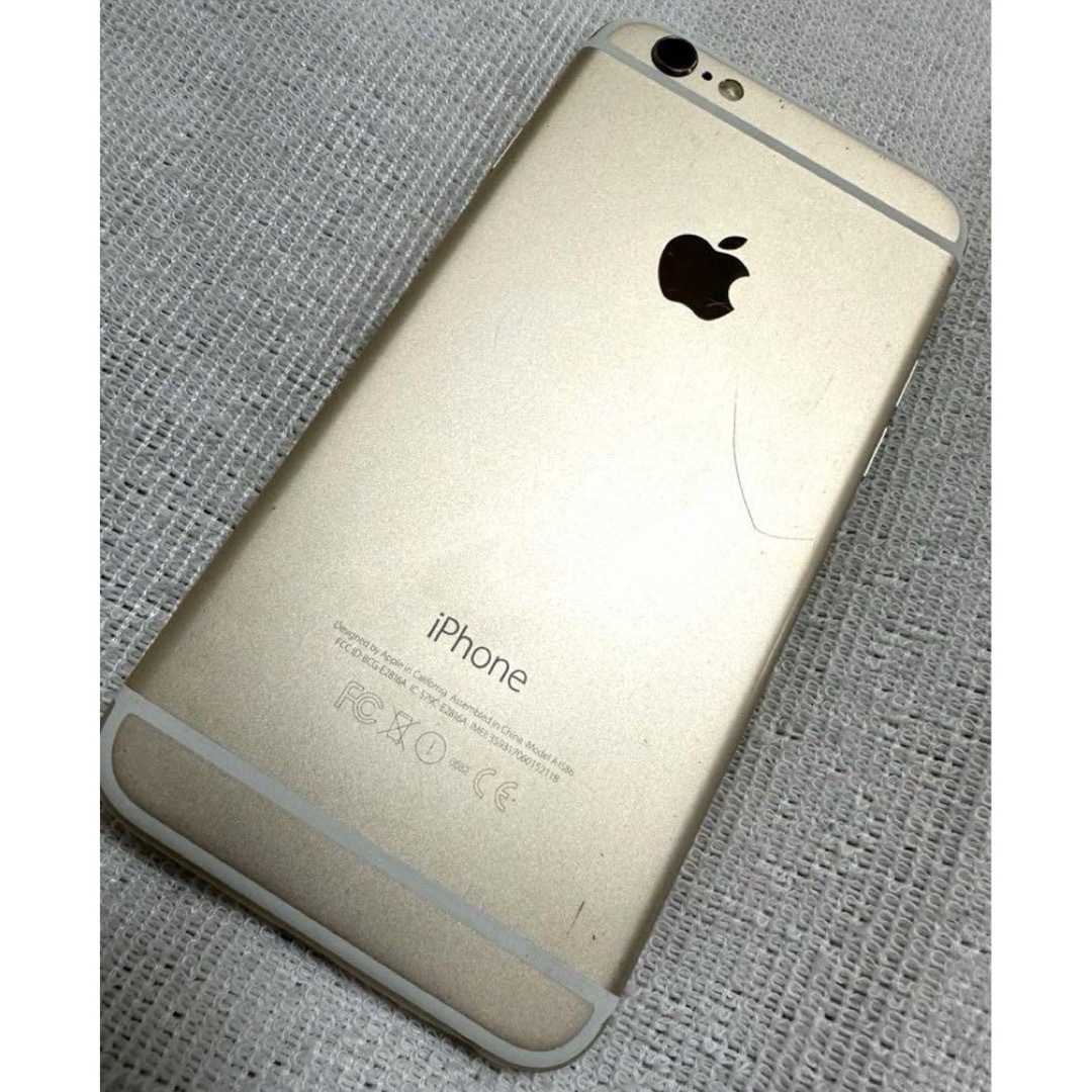 iPhone 6 Gold 64 GB SIMフリー 5