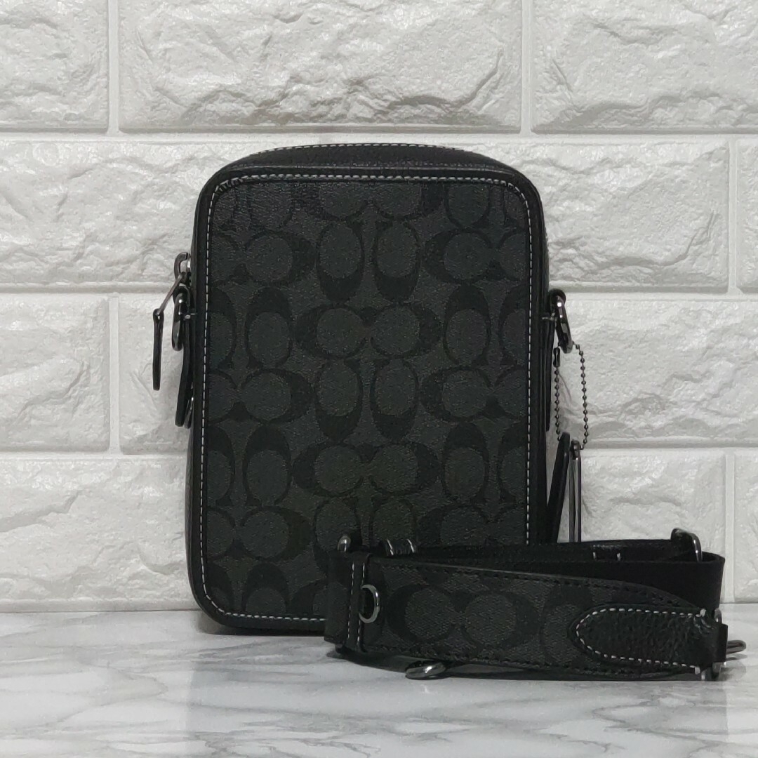 COACH コーチ ショルダーバッグ メンズ クロスボディ ブラック COACH コーチ ショルダーバッグ メンズ クロスボディ ブラック