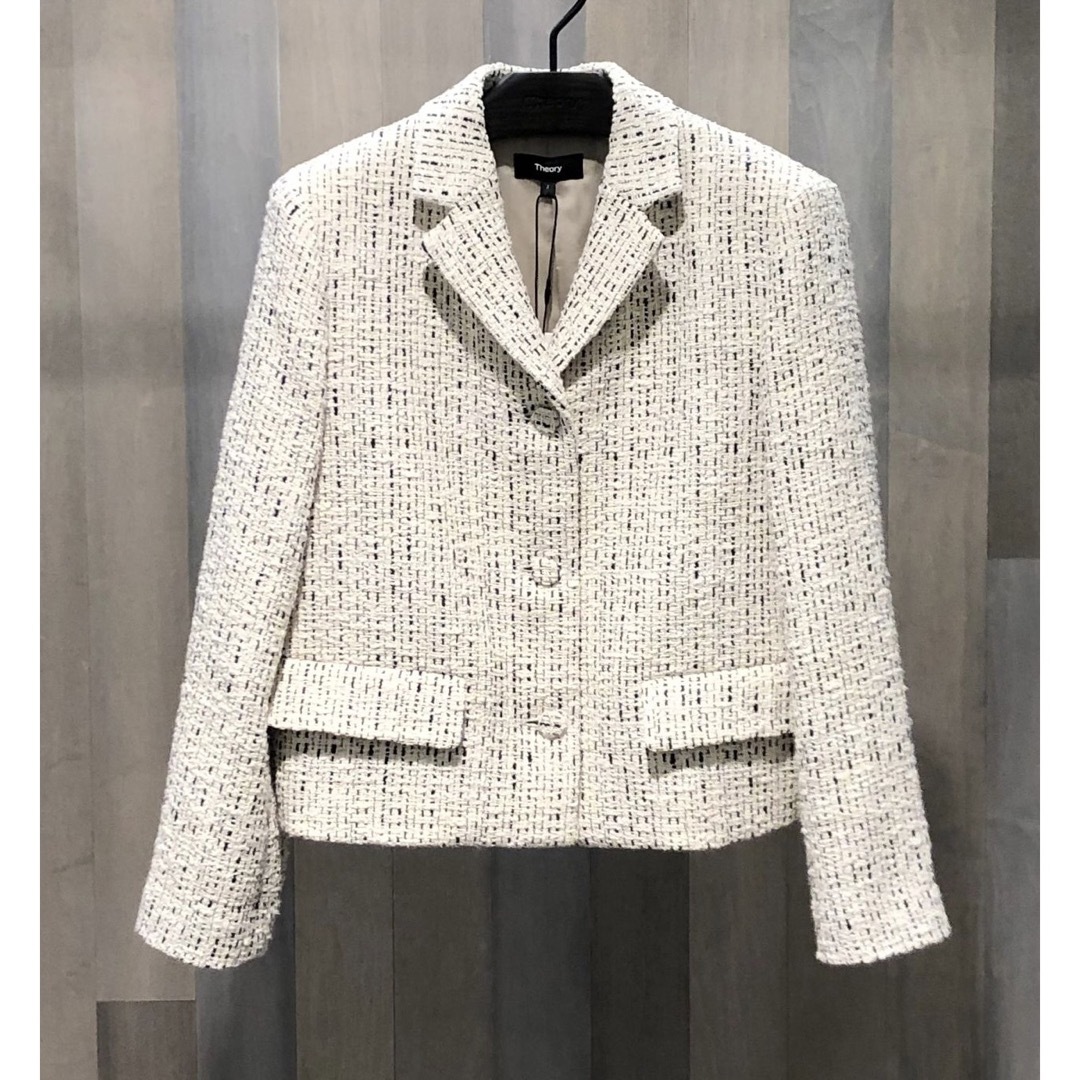 Theory - Theory 23ss ツイードジャケットの通販 by yu♡'s shop Theory - Theory 23ss ツイードジャケットの通販 by yu♡'s shop