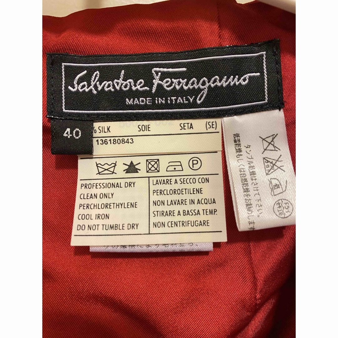 Salvatore Ferragamo 100%Silk ドレス 3