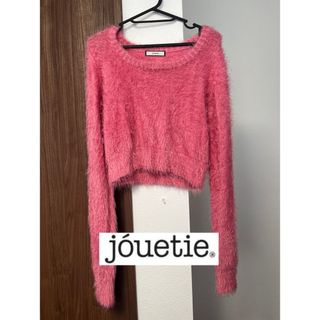 ジュエティ(jouetie)の❤︎jouetieショート丈シャギーニットトップス❤︎(ニット/セーター)