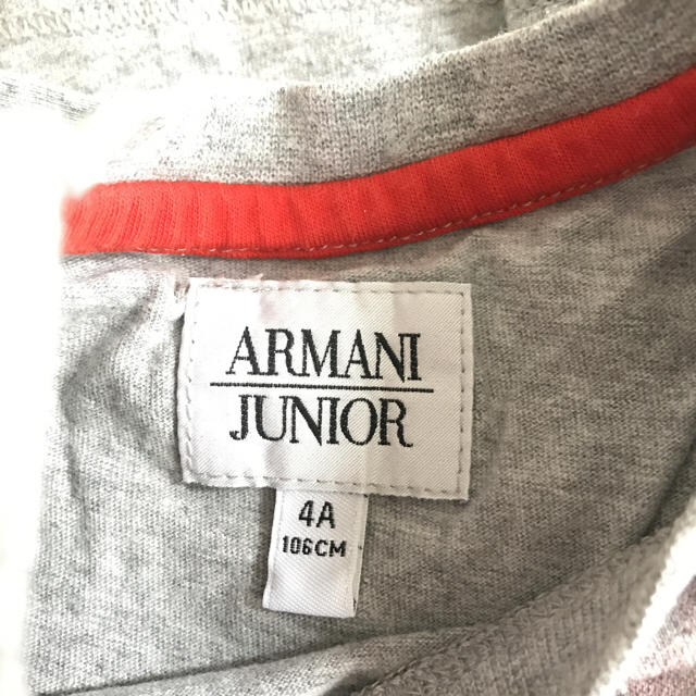 ARMANI JUNIOR(アルマーニ ジュニア)のARMANIJUNIORアルマーニジュニアのロンT2枚セット☆ キッズ/ベビー/マタニティのキッズ服男の子用(90cm~)(Tシャツ/カットソー)の商品写真