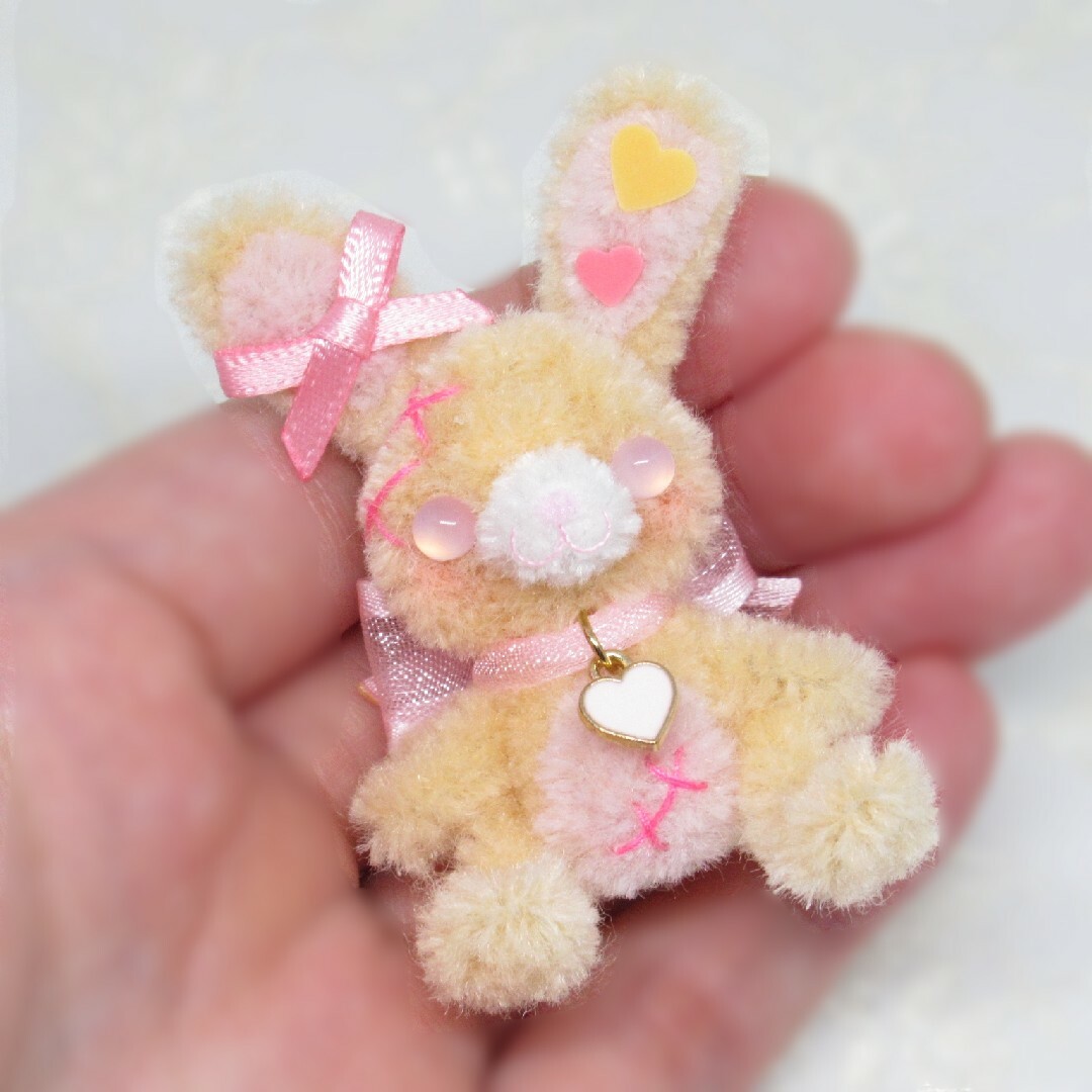 ☆no.194☆モールアート　うさぎ　モールベア　Moco.Craft ハンドメイドのぬいぐるみ/人形(人形)の商品写真