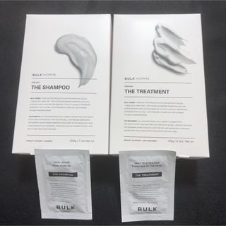 BULK HOMME THE SHAMPOO、TREATMENT