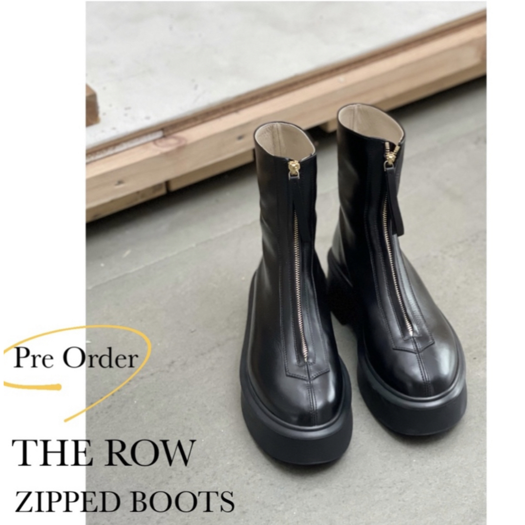 L'Appartement別注　 THE ROW ZIPPED BOOT