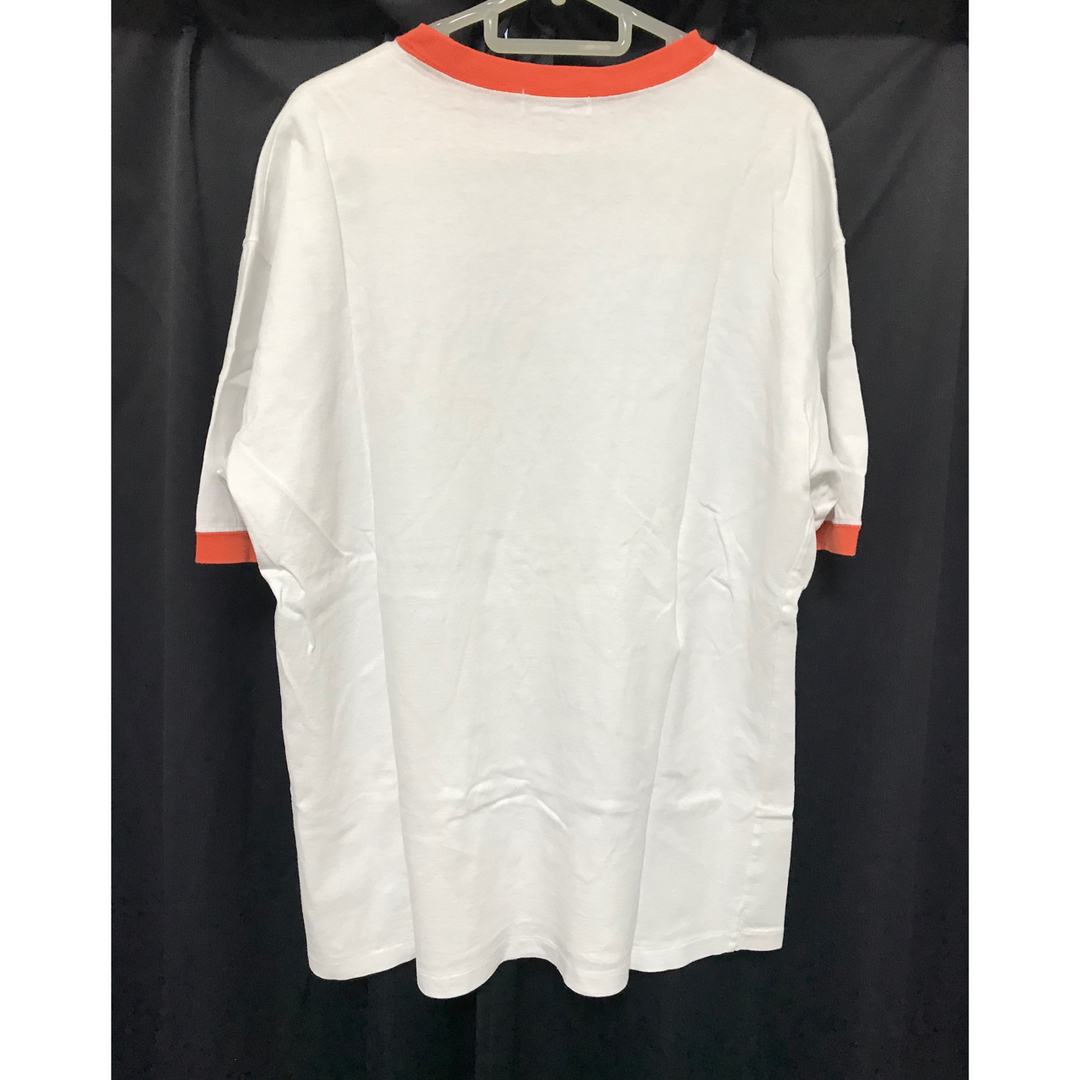 GOODENOUGH(グッドイナフ)のgoodenough Ringer Tee  White/Orange L メンズのトップス(Tシャツ/カットソー(半袖/袖なし))の商品写真