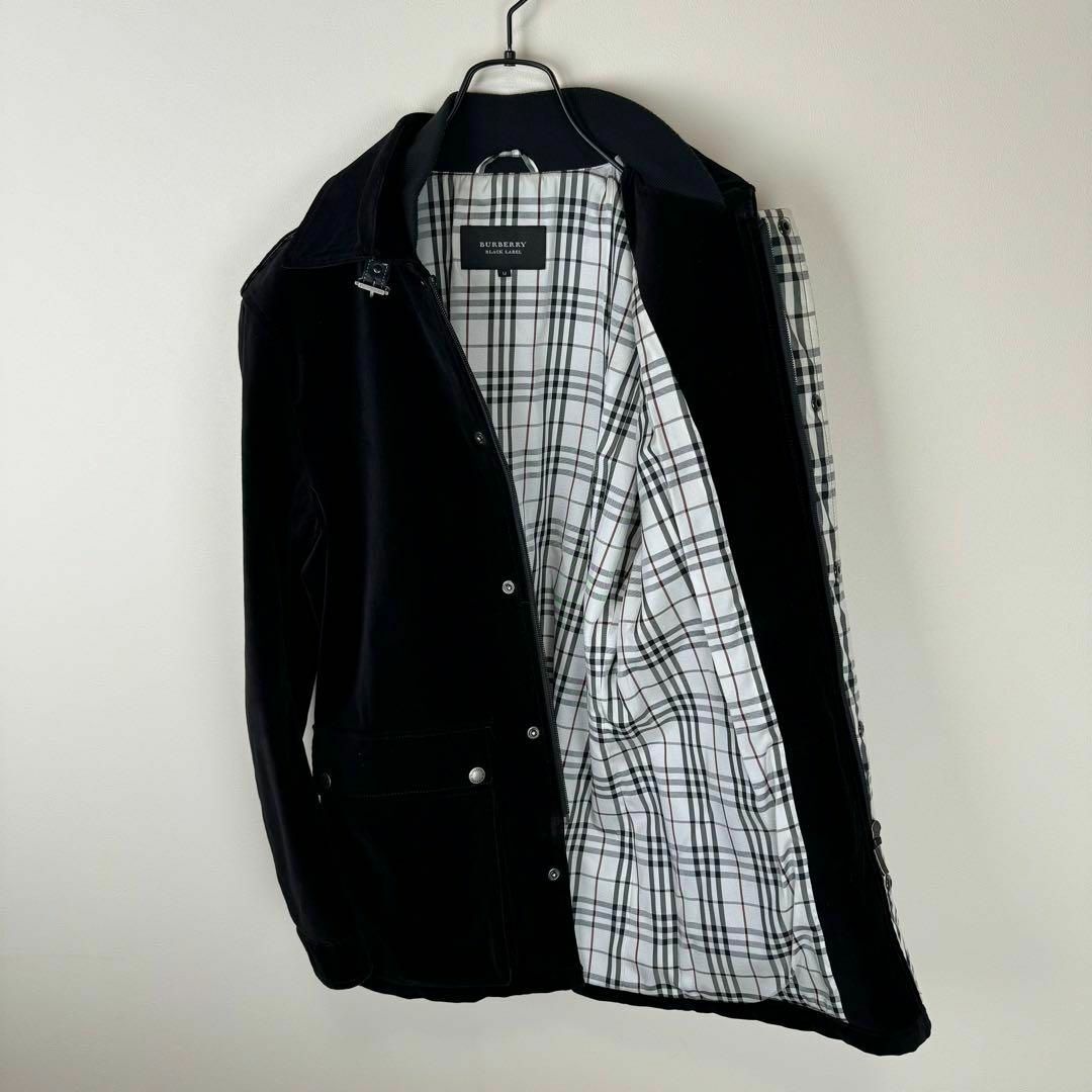 BURBERRY BLACK LABEL - バーバリーブラックレーベル ベロア