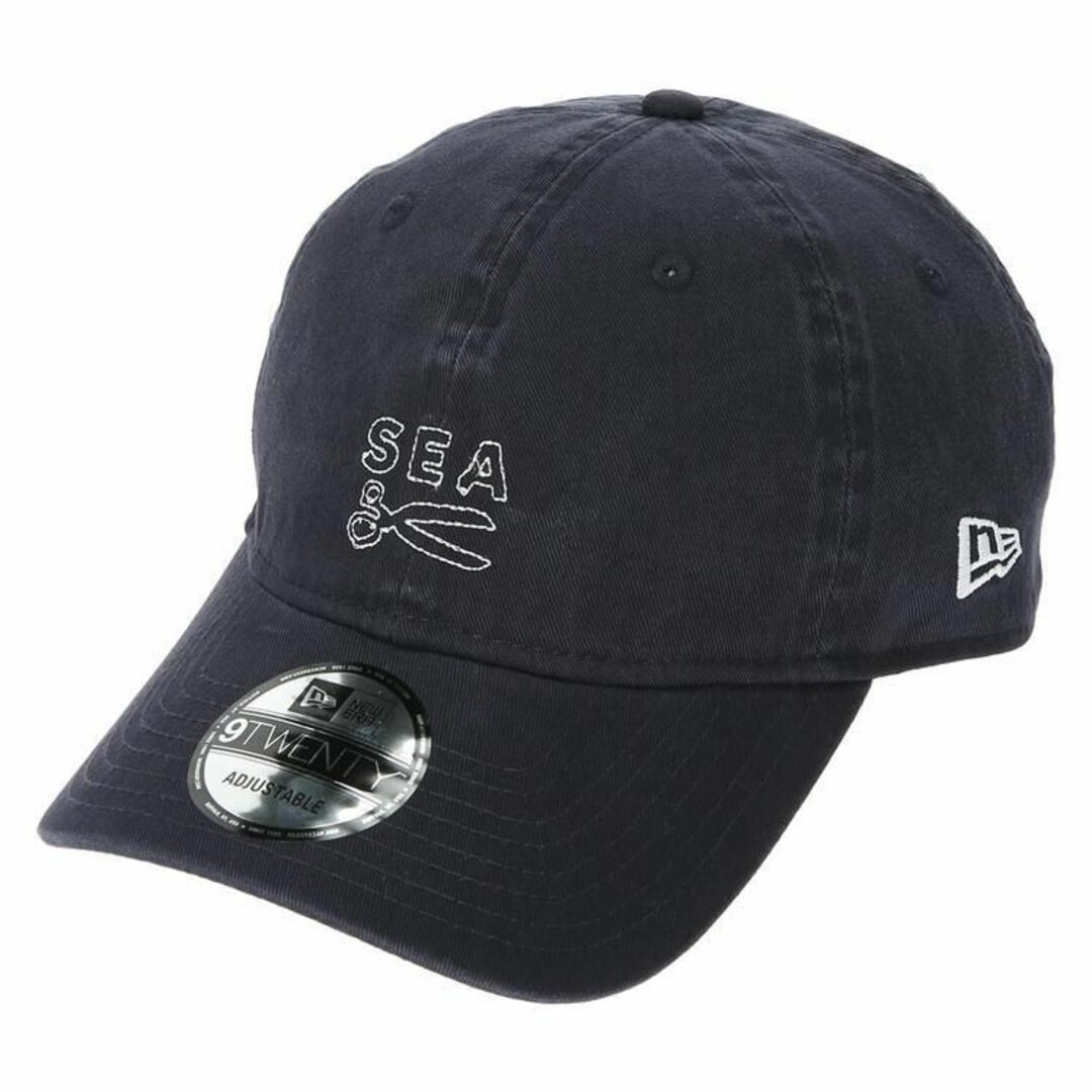 ネイビー DENHAM × WIND AND SEA × NEW ERA-