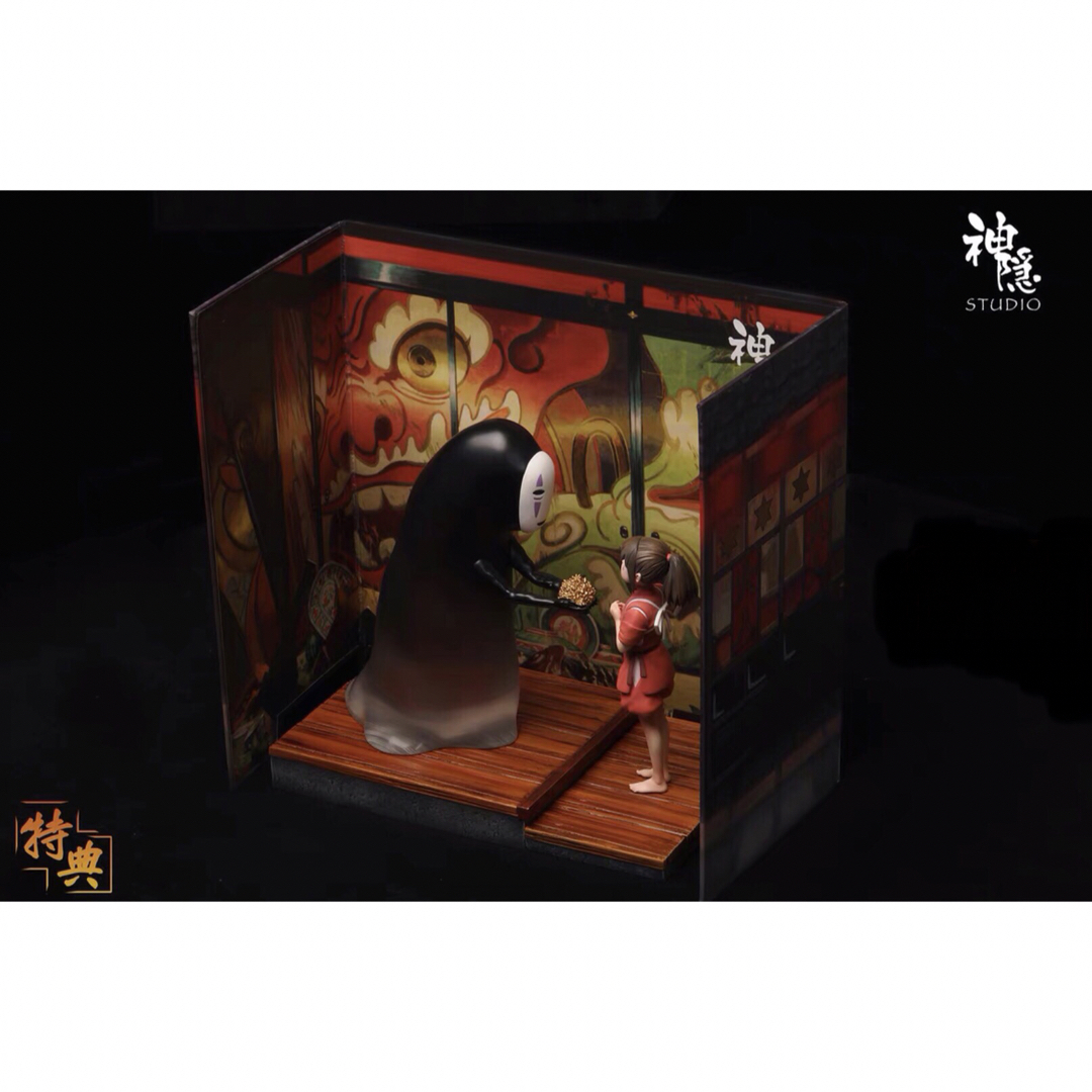 千と千尋の神隠し カオナシ& ちひろ フィギュア GK ガレージ 千と千尋の神隠し カオナシ& ちひろ フィギュア GK ガレージ