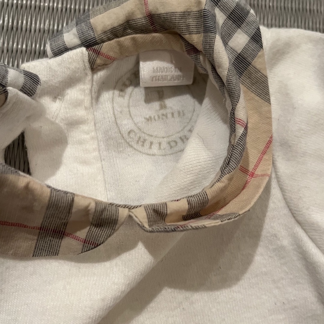 BURBERRY(バーバリー)のバーバリー　ロンパース　50cm キッズ/ベビー/マタニティのベビー服(~85cm)(ロンパース)の商品写真