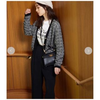 SNIDEL - ♡WEB限定 エコファーキャミ&カーディガンSET♡の通販 by