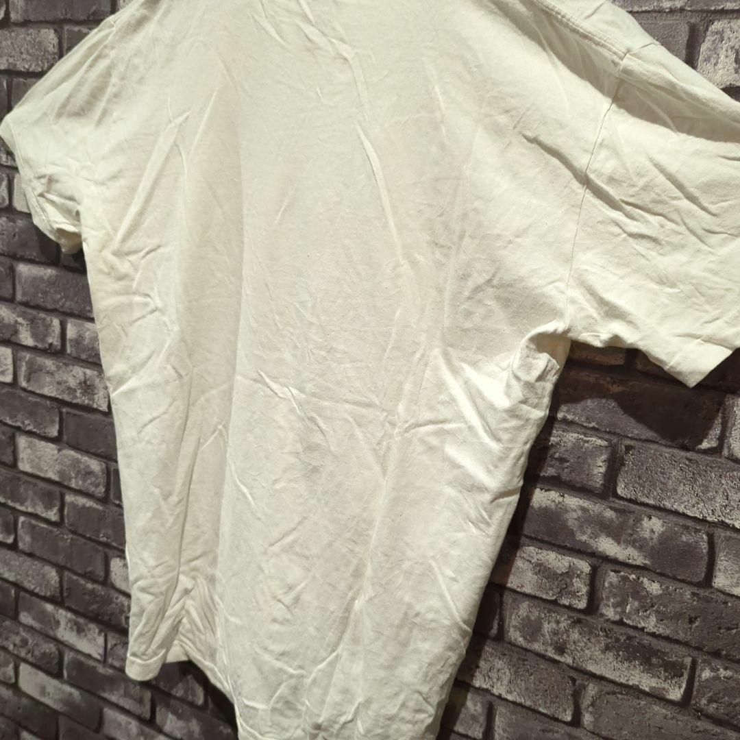 ALPHA INDUSTRIES(アルファインダストリーズ)の古着アルファインダストリーズ Tシャツ　半袖 迷彩カモフラ文字ロゴ　メンズXL メンズのトップス(Tシャツ/カットソー(半袖/袖なし))の商品写真