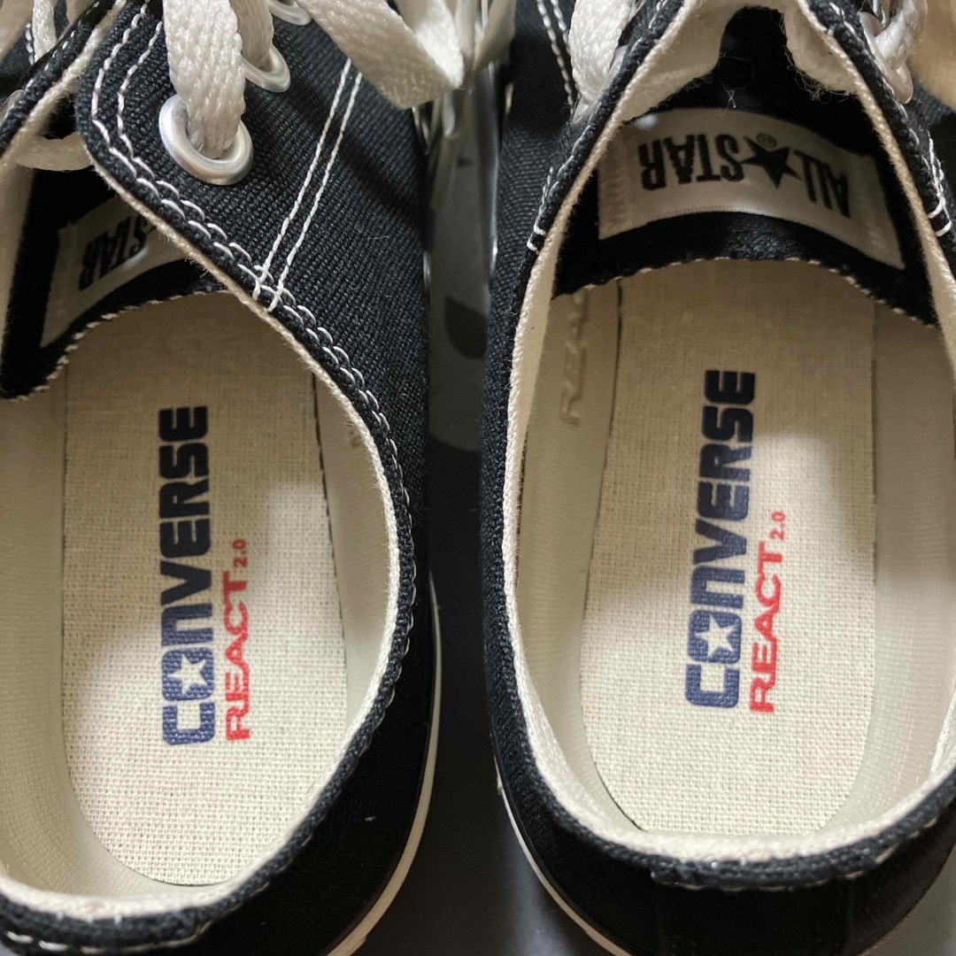 CONVERSE(コンバース)の2023年秋冬　厚底　キャンバス素材 レディースの靴/シューズ(スニーカー)の商品写真