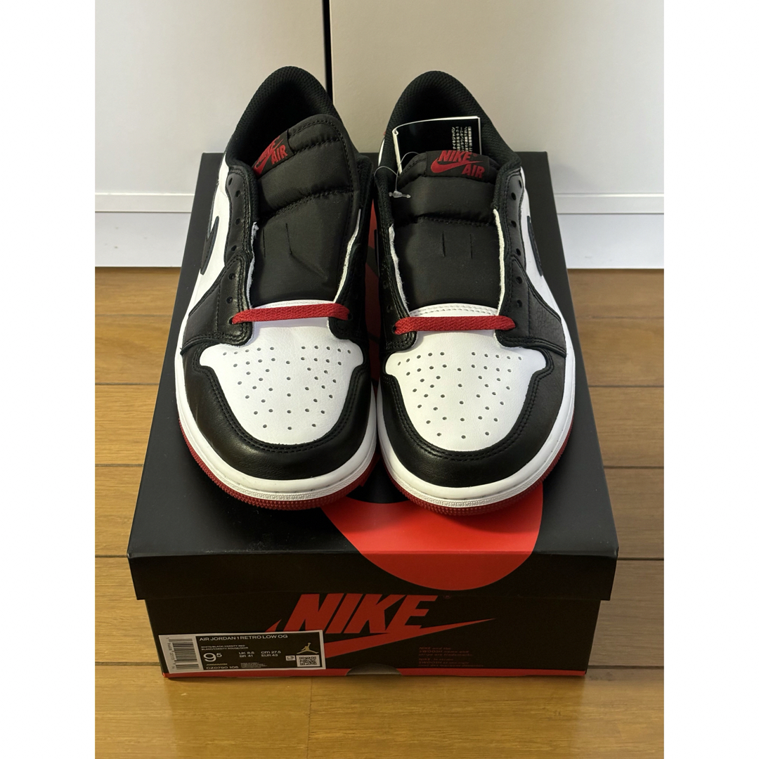 NIKE ナイキ Air Jordan 1 Retro Low OG  9.5靴/シューズ